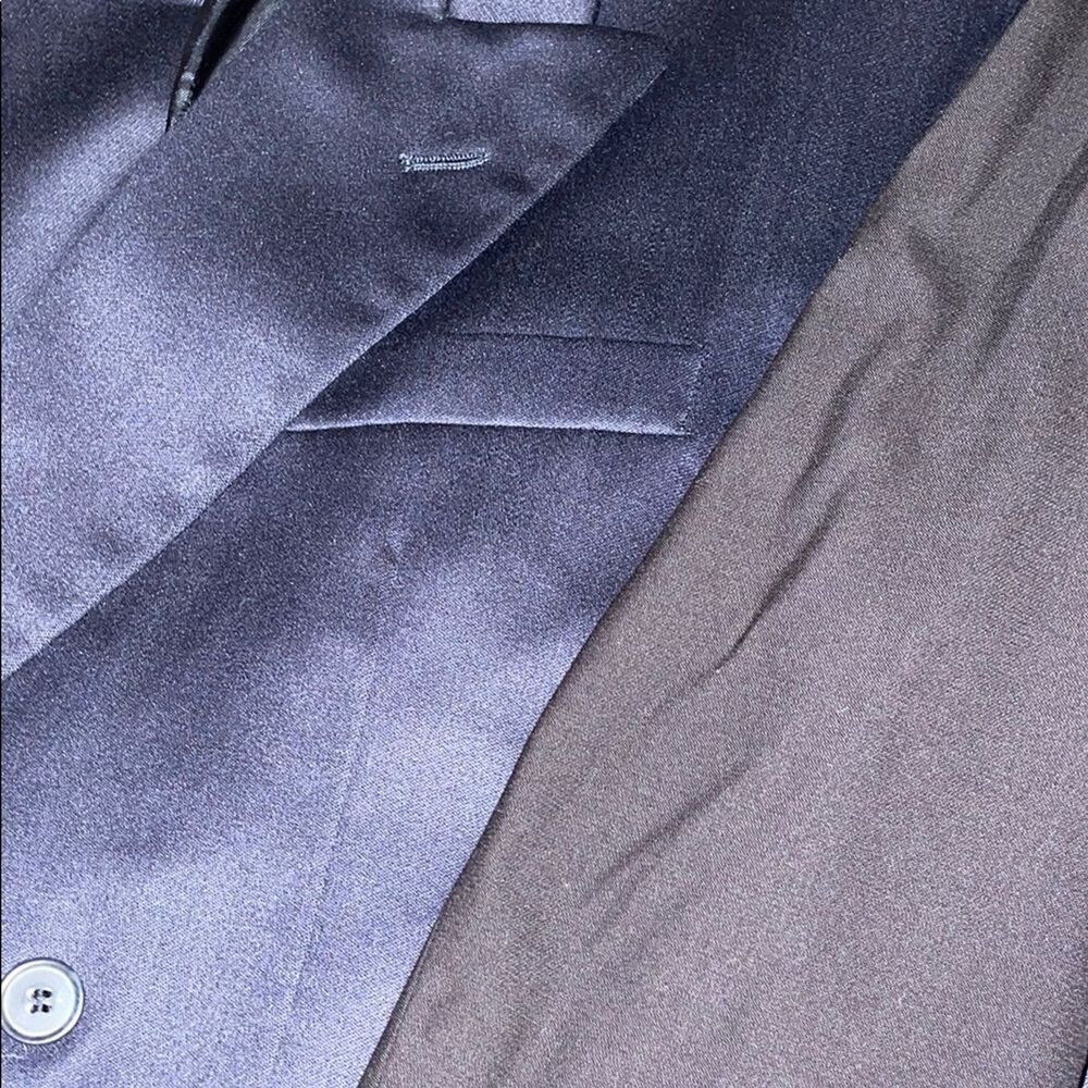Alexandre Blue Wool Double Breasted Blazer Made in England 42? - Picture 11 of 11